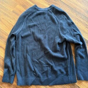 lululemon athletica Men's Dark Blue Crewneck Sweater